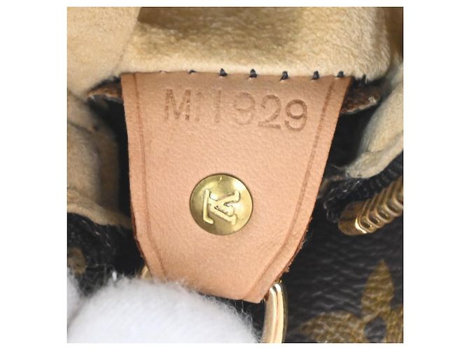 Louis Vuitton Looping Monogram Canvas GM Castaño - vista 7