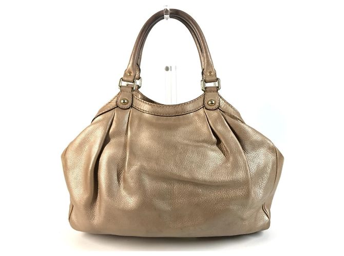 Borsa Tote Gucci GG Charm Bag Argento Beige - vista 2