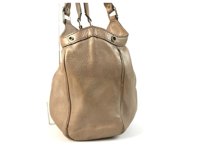 Borsa Tote Gucci GG Charm Bag Argento Beige - vista 3
