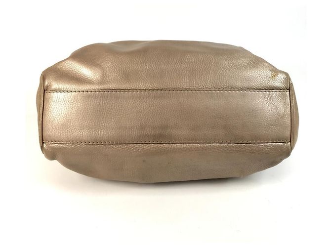 Borsa Tote Gucci GG Charm Bag Argento Beige - vista 5