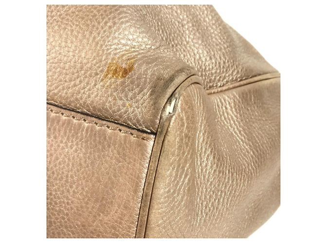 Borsa Tote Gucci GG Charm Bag Argento Beige - vista 6