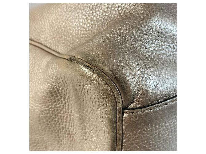 Borsa Tote Gucci GG Charm Bag Argento Beige - vista 7