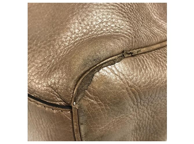 Borsa Tote Gucci GG Charm Bag Argento Beige - vista 8