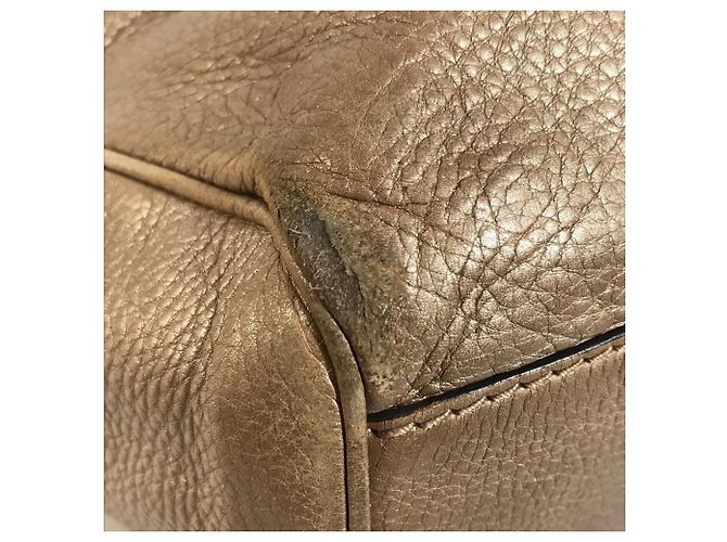 Borsa Tote Gucci GG Charm Bag Argento Beige - vista 9