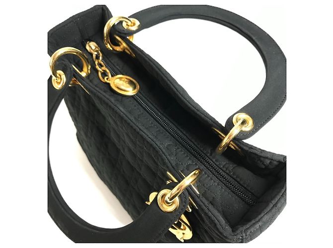 Borsa Christian Dior Dior Lady Cannage Nero - vista 10