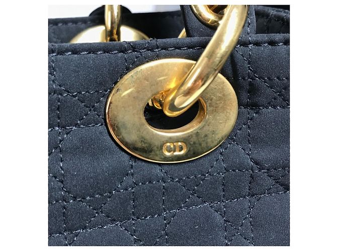 Borsa Christian Dior Dior Lady Cannage Nero - vista 14