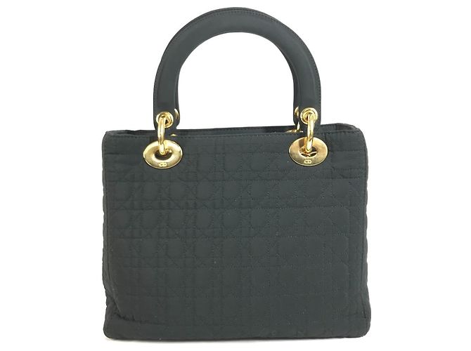 Borsa Christian Dior Dior Lady Cannage Nero - vista 2