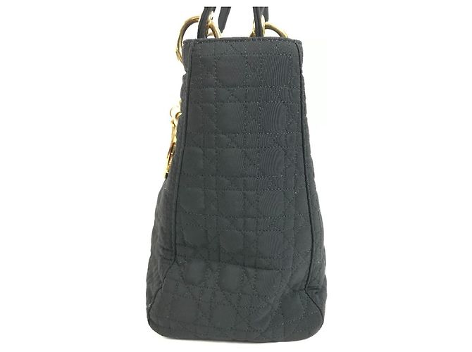 Borsa Christian Dior Dior Lady Cannage Nero - vista 3