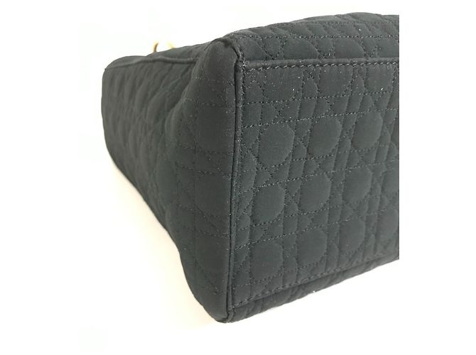 Borsa Christian Dior Dior Lady Cannage Nero - vista 7