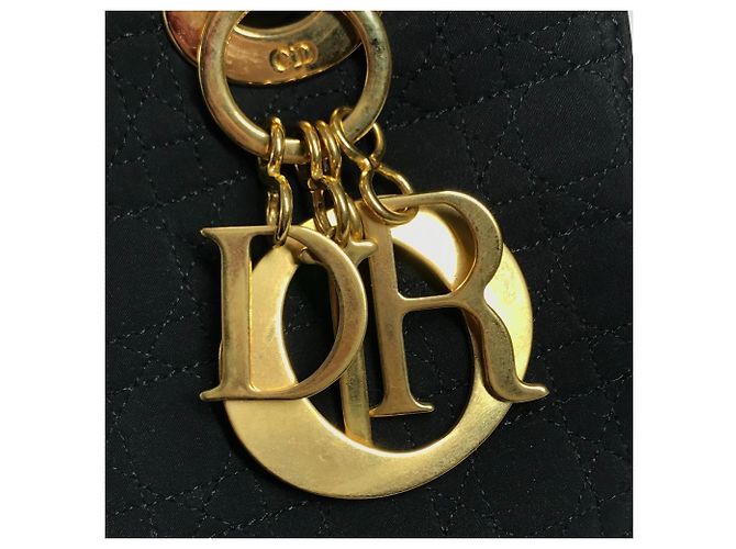 Borsa Christian Dior Dior Lady Cannage Nero - vista 8