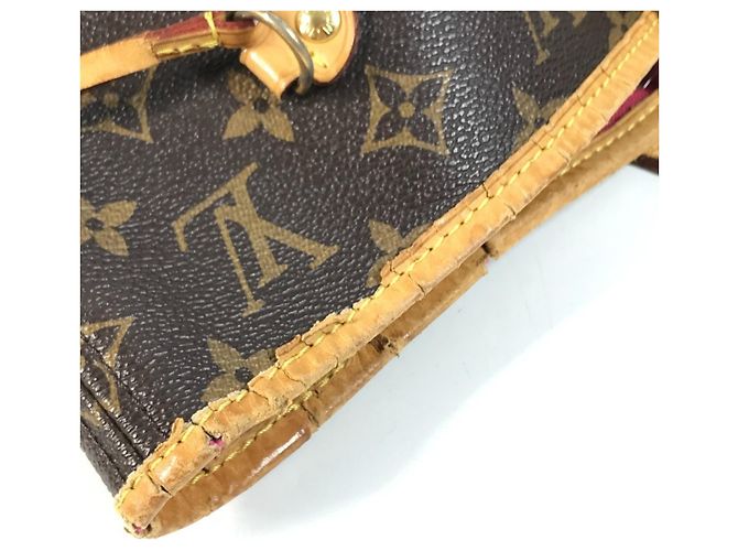 Louis Vuitton Monogram Neverfull MM Tote Bag Braun Pink Monogramm - Ansicht 11