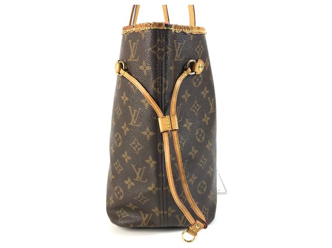 Louis Vuitton Monogram Neverfull MM Tote Bag Braun Pink Monogramm - Ansicht 4