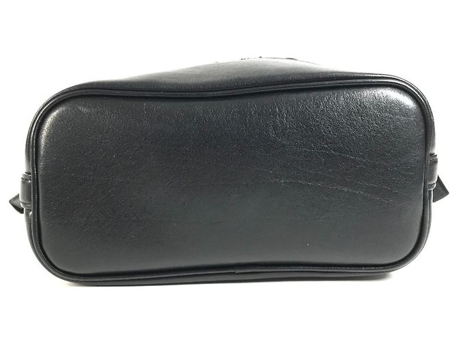 Borsa Louis Vuitton Monogram Satin Sequin Spotlight GM Nero Blu navy Monogramma - vista 5
