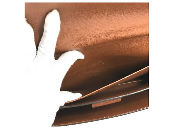 Bolso Louis Vuitton Monogram Serviette Conseiller Castaño Monograma - vista 15