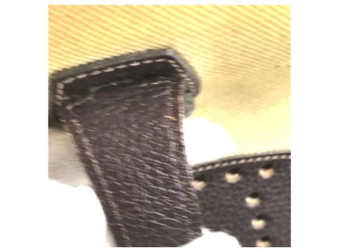 Hermès Borsa HERMES Evelyne 1 GM Marrone Beige Giallo - vista 17
