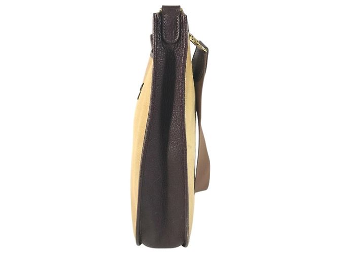 Hermès Borsa HERMES Evelyne 1 GM Marrone Beige Giallo - vista 4
