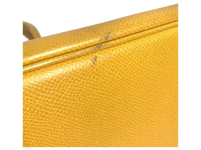 Hermès HERMES Birkin 35 Tote Bag Gelb - Ansicht 9