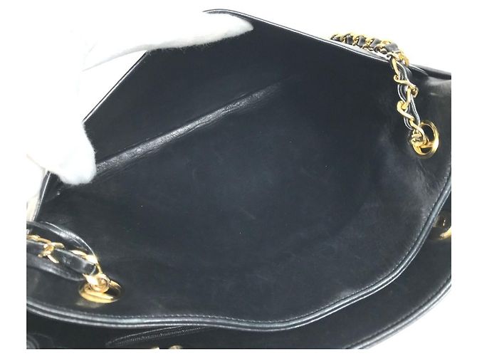 Borsa Chanel Vintage Matelassé Quilted Nero - vista 12