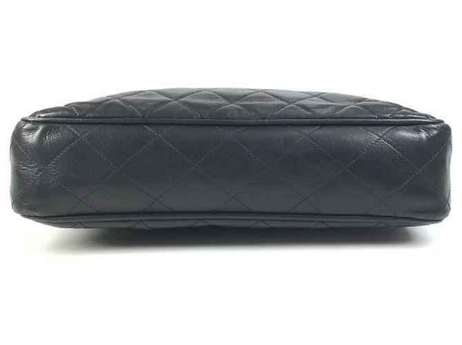 Borsa Chanel Vintage Matelassé Quilted Nero - vista 5