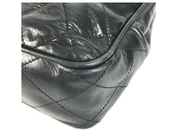 Borsa Chanel Vintage Matelassé Quilted Nero - vista 6