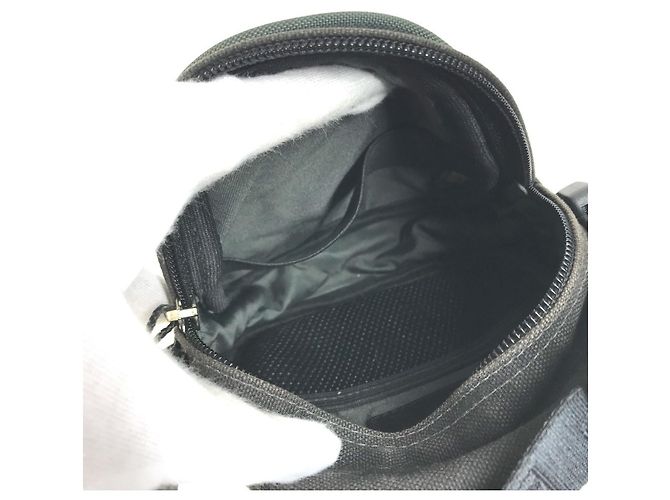Borsa Chanel Sport CC Coco Mark Logo Nero Cachi - vista 13