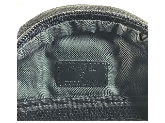Borsa Chanel Sport CC Coco Mark Logo Nero Cachi - vista 14