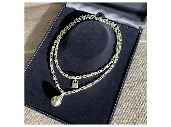 Collana Tiffany & Co. HardWear in argento con pendente a sfera - vista 3