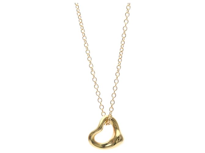 Tiffany & Co. Pendente Elsa Peretti Open Heart Oro Rosa 18K 7mm - vista 2