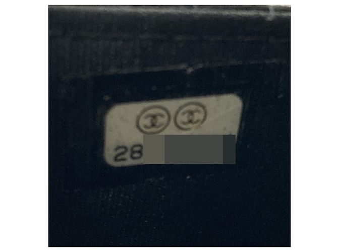 Sac à épaule portefeuille à chaîne Chanel Coco Mark Matelassé Noir - vue 7