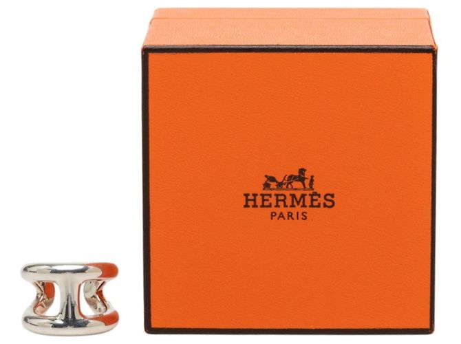 Ring Hermès Anello Hermes Osmo's GM Argento - vista 7