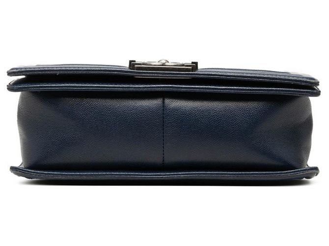 Borsa a tracolla Chanel Coco Mark Boy Chain Blu navy - vista 3