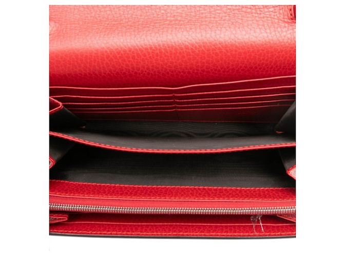 Borsa a tracolla Gucci Dionysus Portafoglio con catena Rosso - vista 4