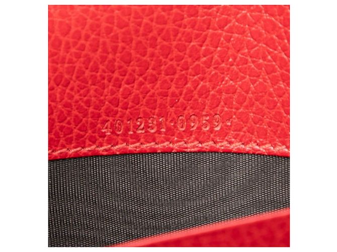 Borsa a tracolla Gucci Dionysus Portafoglio con catena Rosso - vista 6
