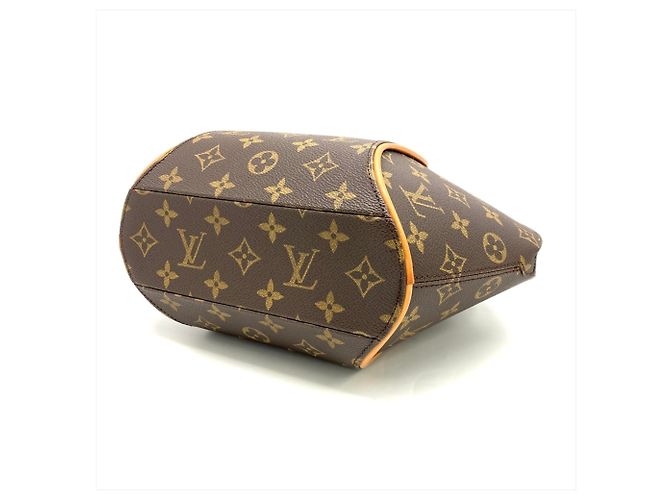 Borsa Louis Vuitton Monogram Ellipse MM Marrone Monogramma - vista 4