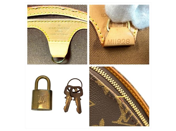 Borsa Louis Vuitton Monogram Ellipse MM Marrone Monogramma - vista 7