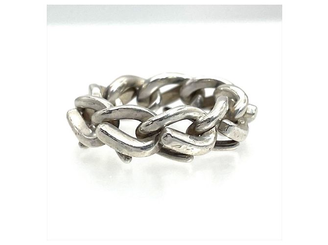 Tiffany & Co. Forgelink Band Ring Silber - Ansicht 3