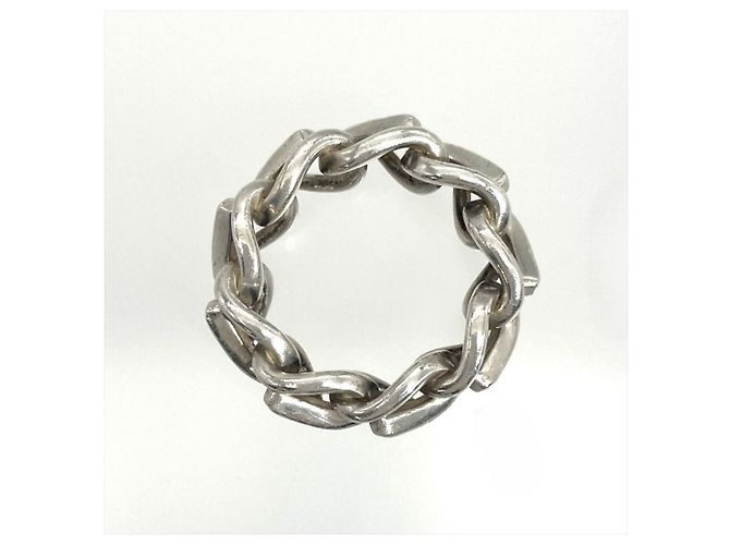 Tiffany & Co. Forgelink Band Ring Silber - Ansicht 4