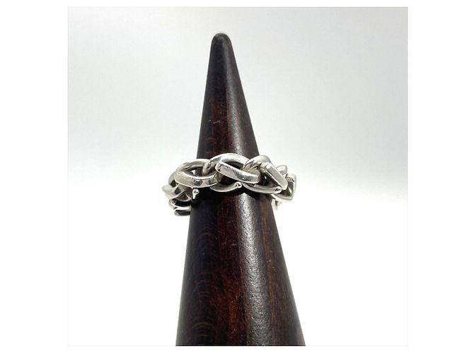 Tiffany & Co. Forgelink Band Ring Silber - Ansicht 7