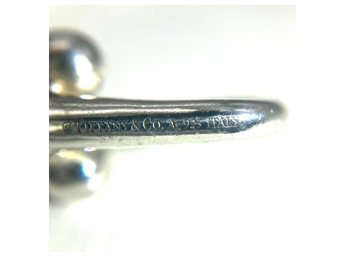 Bracciale con charm Tiffany & Co. Hardware a maglie grandi Argento - vista 4
