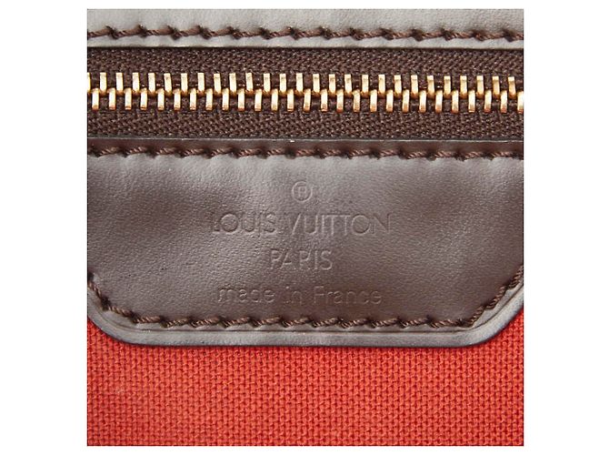 Borsa a tracolla Louis Vuitton Damier Cabas Mezzo Marrone Damier ebene - vista 11