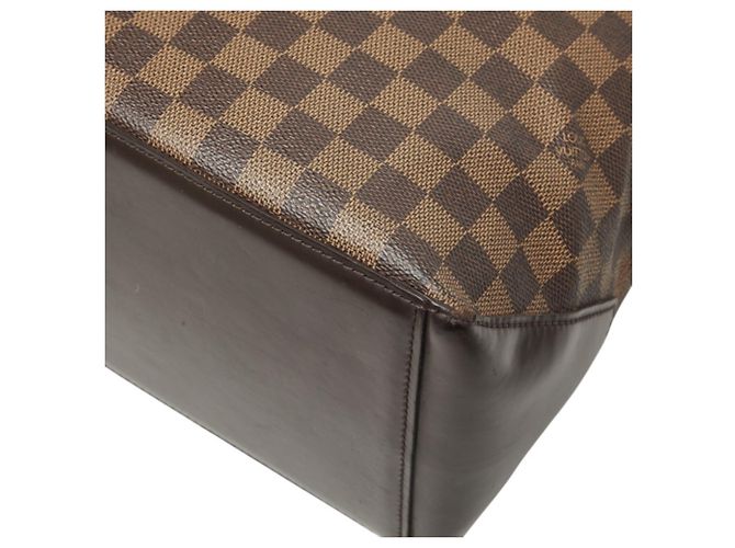 Borsa a tracolla Louis Vuitton Damier Cabas Mezzo Marrone Damier ebene - vista 4