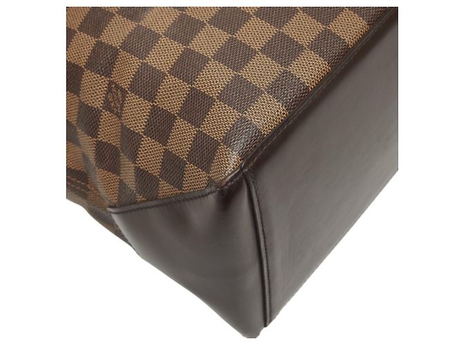 Borsa a tracolla Louis Vuitton Damier Cabas Mezzo Marrone Damier ebene - vista 5