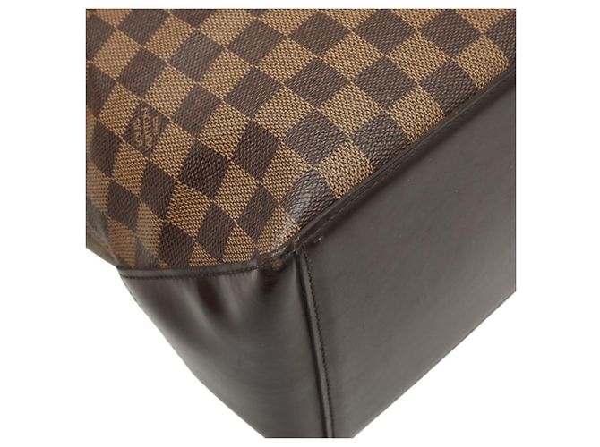 Borsa a tracolla Louis Vuitton Damier Cabas Mezzo Marrone Damier ebene - vista 6