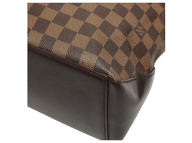 Borsa a tracolla Louis Vuitton Damier Cabas Mezzo Marrone Damier ebene - vista 7