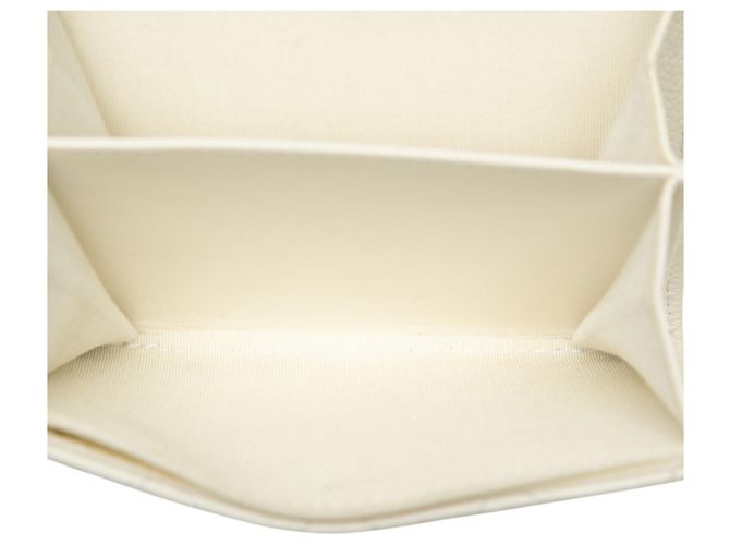 Borsa a tracolla con catena e portafoglio Chanel Matelassé Coco Mark Boy Bianco - vista 4