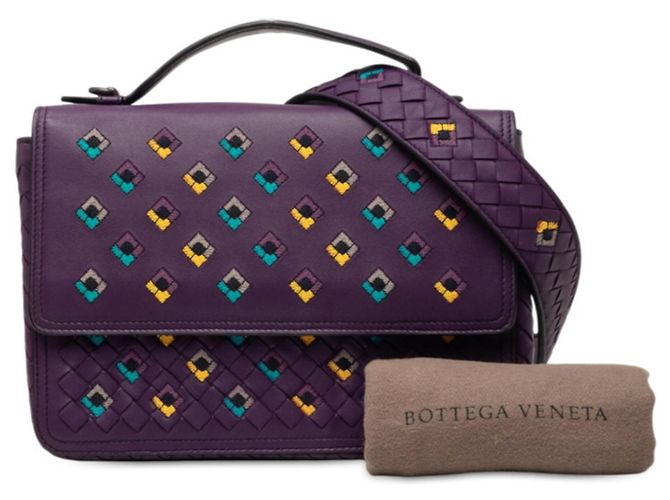 Borsa Ricamata Intrecciato Bottega Veneta - vista 7