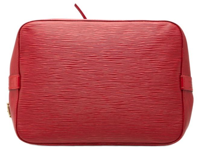 Noe Borsa a tracolla Louis Vuitton Epi Petit Noé Rosso - vista 3