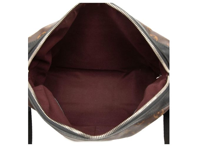 Borsa a tracolla Louis Vuitton Monogram Macassar Torres Marrone Nero Monogramma - vista 4