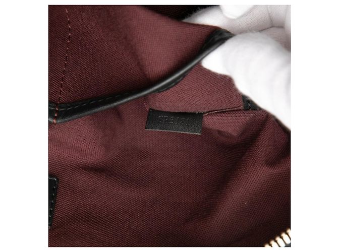 Borsa a tracolla Louis Vuitton Monogram Macassar Torres Marrone Nero Monogramma - vista 6