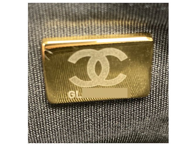 Chanel Coco Mark Matelassé Chain Wallet Schultertasche Schwarz - Ansicht 5